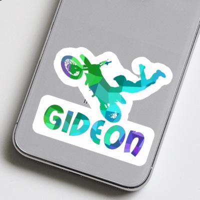 Autocollant Gideon Motocrossiste Laptop Autocollant Gideon Motocrossiste Laptop Image