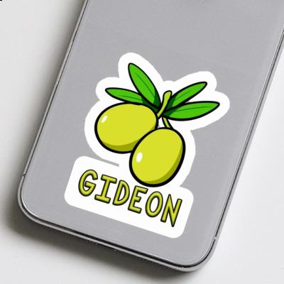 Olive Autocollant Gideon Notebook Olive Autocollant Gideon Notebook Image