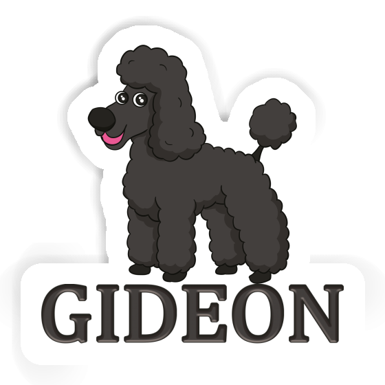 Gideon Autocollant Caniche Laptop Gideon Autocollant Caniche Laptop Image