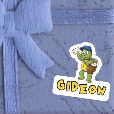 Gideon Autocollant Livreur Gift package Image