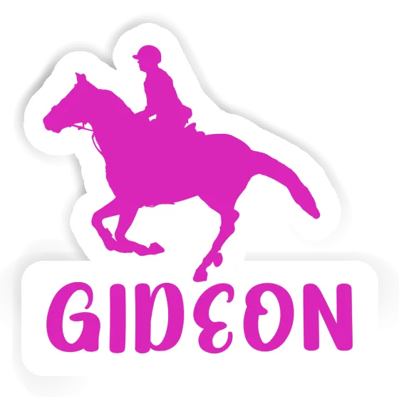 Autocollant Cavalière Gideon Autocollant Cavalière Gideon Image