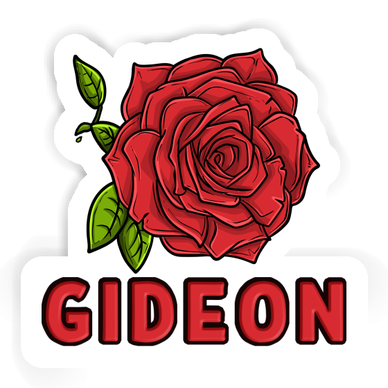 Gideon Autocollant Fleur de rose Notebook Gideon Autocollant Fleur de rose Notebook Image