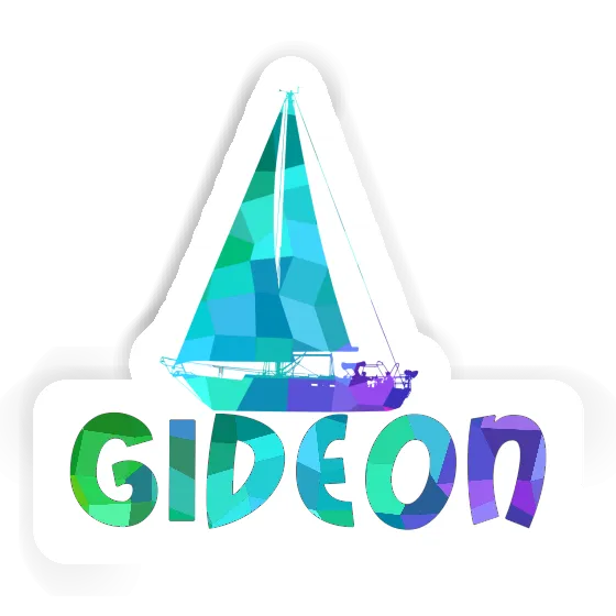 Autocollant Gideon Voilier Autocollant Gideon Voilier Image