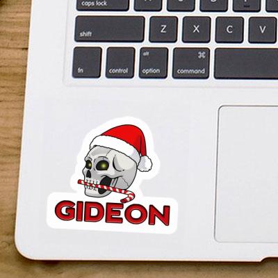 Christmas Skull Sticker Gideon Notebook Christmas Skull Sticker Gideon Notebook Image
