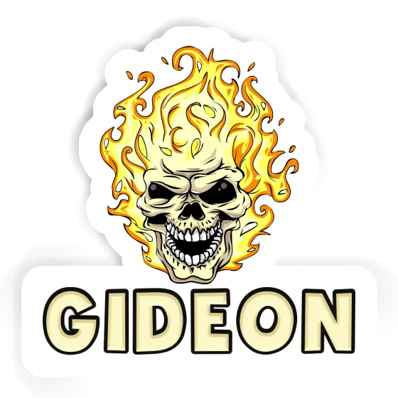 Skull Sticker Gideon Skull Sticker Gideon Image