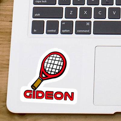 Autocollant Gideon Raquette de tennis Laptop Autocollant Gideon Raquette de tennis Laptop Image