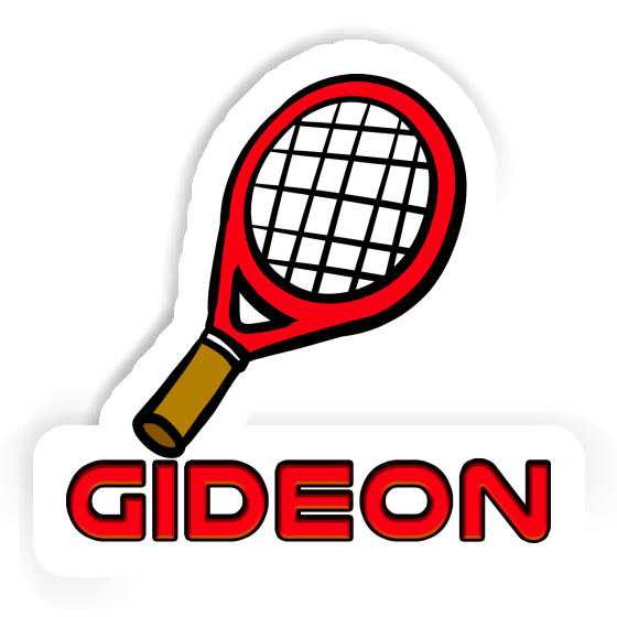 Autocollant Gideon Raquette de tennis Notebook Autocollant Gideon Raquette de tennis Notebook Image