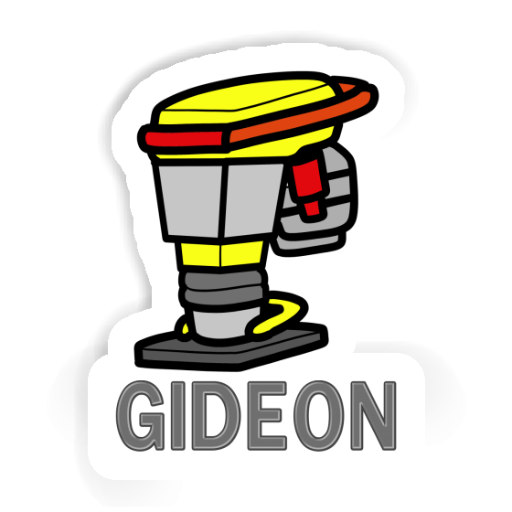 Gideon Sticker Vibrationsstampfer Notebook Gideon Sticker Vibrationsstampfer Gift package Image