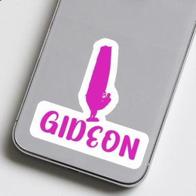 véliplanchiste Autocollant Gideon Notebook véliplanchiste Autocollant Gideon Notebook Image