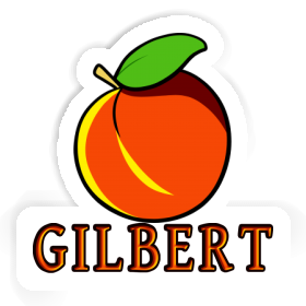 Gilbert Sticker Aprikose Image