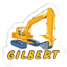 Pelleteuse Autocollant Gilbert Image