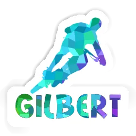 Gilbert Autocollant Vététiste Image