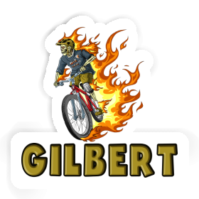 Gilbert Autocollant Biker Freeride Image