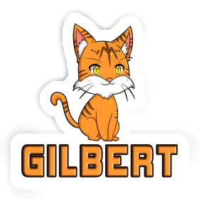 Sticker Gilbert Cat Image