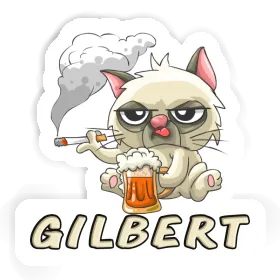 Gilbert Sticker Bad Cat Image