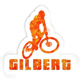 Gilbert Autocollant Downhiller Image