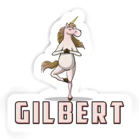 Autocollant Gilbert Licorne Image