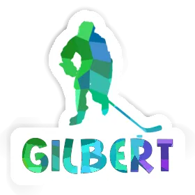Sticker Gilbert Hockey Player Image