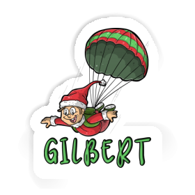 Gilbert Sticker Fallschirmspringer Image
