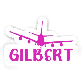 Autocollant Avion Gilbert Image