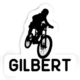 Gilbert Autocollant Freeride Biker Image