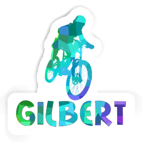 Gilbert Autocollant Freeride Biker Image