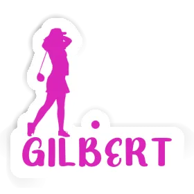 Autocollant Golfeuse Gilbert Image