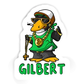 Gilbert Autocollant Pingouin Image