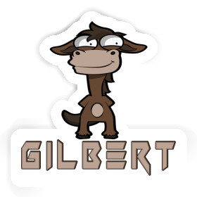 Standing Horse Sticker Gilbert Image