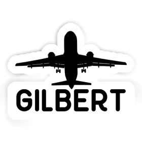 Jumbo-Jet Autocollant Gilbert Image