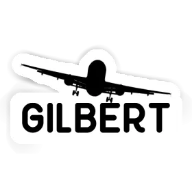 Avion Autocollant Gilbert Image