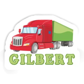 Gilbert Sticker Truck Image
