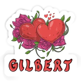 Gilbert Sticker Herz Image