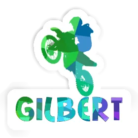 Sticker Motocross-Fahrer Gilbert Image