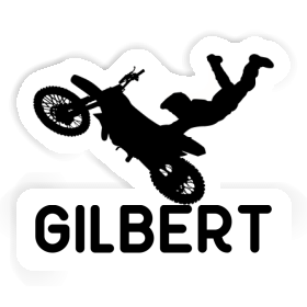 Motocross-Fahrer Sticker Gilbert Image
