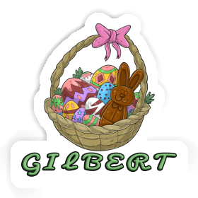 Easter basket Sticker Gilbert Image