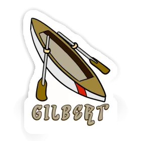 Aufkleber Ruderboot Gilbert Image