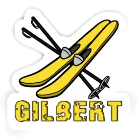 Sticker Ski Gilbert Image
