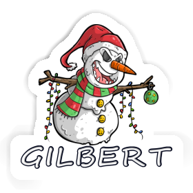 Sticker Gilbert Bad Snowman Image
