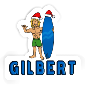 Sticker Gilbert Surfer Image