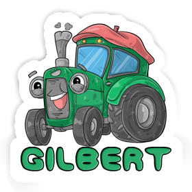 Autocollant Gilbert Tracteur Image