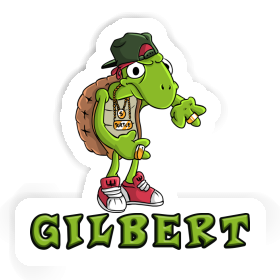 Tortue Hip Hop Autocollant Gilbert Image