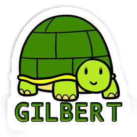 Autocollant Gilbert Tortue Image
