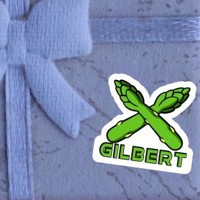 Aufkleber Gilbert Spargel Laptop Image