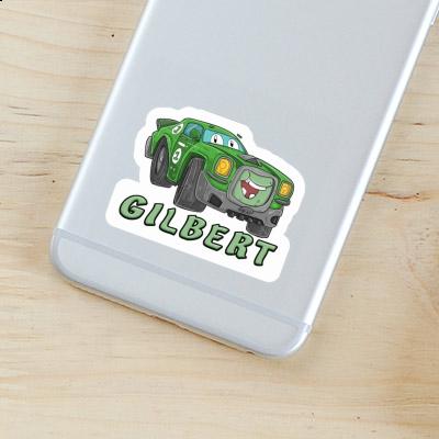 Autocollant Voiture de course Gilbert Notebook Image