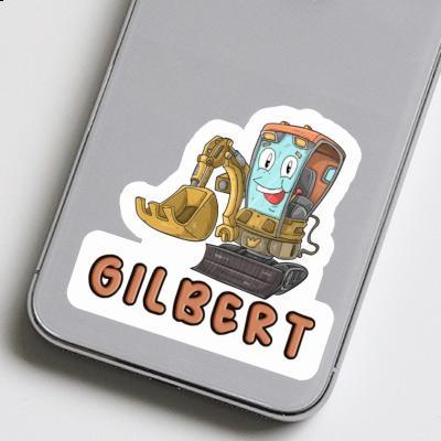 Bagger Aufkleber Gilbert Laptop Image