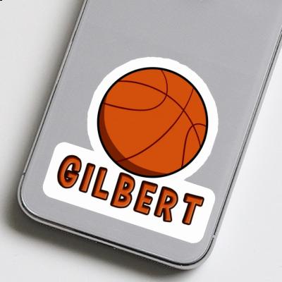 Sticker Basketball Ball Gilbert Image