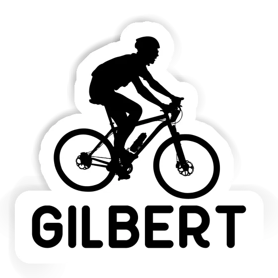 Gilbert Autocollant Vététiste Laptop Gilbert Autocollant Vététiste Laptop Image
