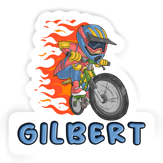 Sticker Gilbert Biker Laptop Image