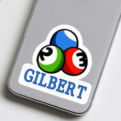 Boule de billard Autocollant Gilbert Notebook Boule de billard Autocollant Gilbert Gift package Image